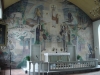 Altarväggen med Kaj Siesjös målning.