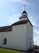 Kyrkan är från 1100-talet och Hallands bäst bevarade.