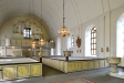 Den delvis rekonstruerade dopfunten i Selånger