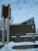 Flemingsbergs kyrka i vinterskrud