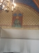 Taket inne i Kyrkbackskapellet Maj 2017