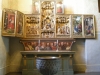 I dopkapellet finns kyrkans tredje flamländska altarskåp