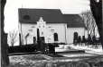 Björka kyrka en kulen vinterdag tidigt 1971
