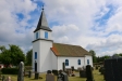  Kyrkan från kyrkogården juni 2016.