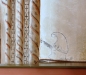 En lustig detalj i kalkmålningarna från 1600-talet