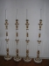 Altare med frälsarkrans under läktaren