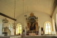 Madonnabild och sakramentskåp från gamla kyrkan