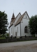 Predikstolen från 1688 vilar på en medeltida sidoaltare.