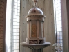 Det vackra tabernaklet från den rivna Eugeniakyrkan vid Brunkebergstorg